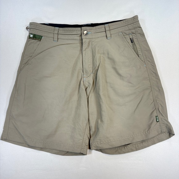 Howler Bros Other - Howler Bros Horizon Hybrid Short Men 34 Tan Ripstop Nylon Fishing Hiking Outdoor